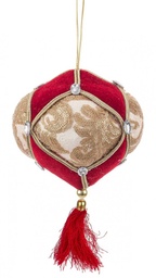 [S-B0939223] 6x Sfera Colyn Rosso-Oro C-Nappa D130