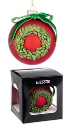 [S-B0970821] 6x Sfera Vt Corona Rosso C