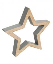 [S-B0916536] 6x Stella Form Grigio L