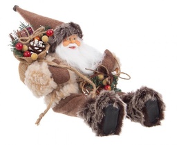 [S-B0933713] 8x Babbo Alpino Seduto Naturale