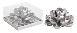 [S-B0909324] 8x Candela Romantica Argento