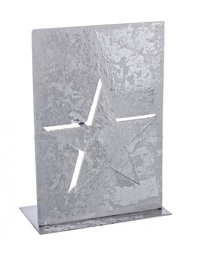 [S-B0914216] 8x P.Candela Stella Stand Metal Argento