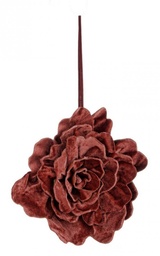 [S-B0919879] 8x Pendaglio Holiday Fiore Arancione S