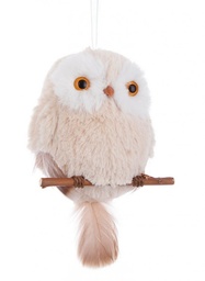 [S-B0936026] 8x Pendaglio Trixie Gufo Crema C