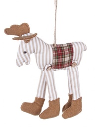 [S-B0917345] 8x Pendaglio York Alce Righe