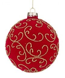 [S-B0934167] 8x Sfera Vt Garnish Rosso D100