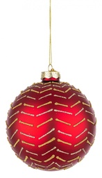 [S-B0937675] 8x Sfera Vt Ines Rosso D100