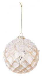 [S-B0930392] 8x Sfera Vt Perlage Oro D100