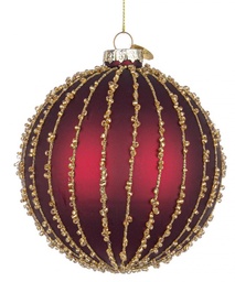 [S-B0970649] 8x Sfera Vt String Rosso D100