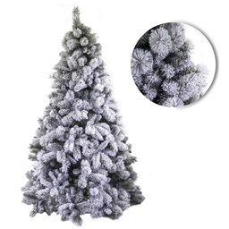 [S-V6154940000] Albero innevato verde con 1189 rami, dimensioni cmø134h210