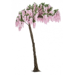 [S-B0172375] Albero artificiale Glicine rosa 200x320 cm