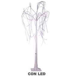 [S-V6086280000] Albero LED Bianco 280 Micro LED Luce Bianco Freddo per Uso Esterno