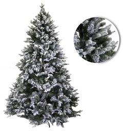 [S-V6154980000] Albero innevato verde con 1430 rami - Dimensioni: ø140cm x h210cm