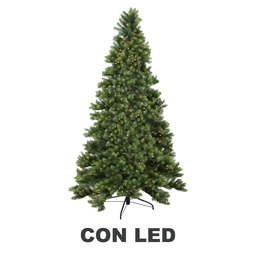 [S-V6180660000] Albero monte durando con 1523 rami e 470 LED, verde, cm ø119h210