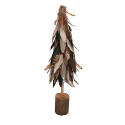 [S-V6133950000] Albero piume con vaso ø7-15 cm, altezza 51 cm