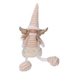 [S-V6332200000] Angelo Tessuto Bianco Oro 23x12x65 cm