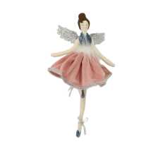 [S-V6325380000] Angelo in tessuto rosa cm13x5h29