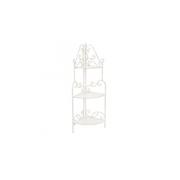 [S-B0720985] Angoliera classica con 3 ripiani - Dimensioni: 49x33x126 cm