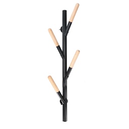 [S-V5924900000] Appendino nero metallo 4 posti 19x18x63 cm