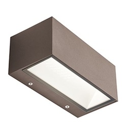 [S-SOV98582/27] Applique LED 12W 3000K Linea Box Caffè