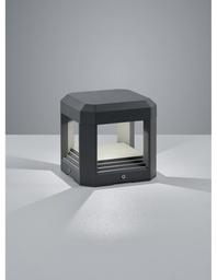 [S-TRIO222360142] Applique Cubo LED da Esterno Antracite IP65