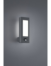 [S-TRIO221669242] Applique da Esterno con Sensore di Movimento H28 cm - Trio Lighting