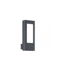 [S-TRIO221660242] Applique da Esterno Rhine LED Antracite H25 cm