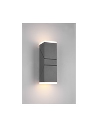 [S-TRIO270660242] Applique Orientabile Avon Alluminio Antracite IP54