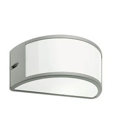 [S-SOV473/72] Applique E27  linea umbe aperta  alluminio