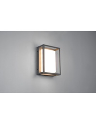 [S-TRIO277860142] Applique Esterno LED Dip Switch Witham Antracite IP54