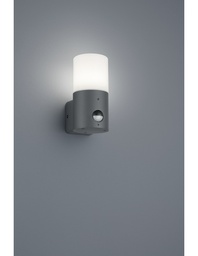 [S-TRIO222260142] Applique Hoosic con Sensore Movimento H17 cm IP44