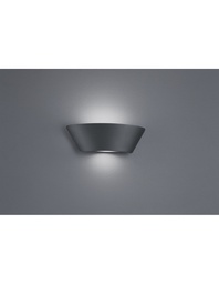 [S-TRIO227860242] Applique LED Doppia Emissione da Esterno Sacramento IP54 Antracite
