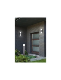 [S-TRIO220060287] Applique LED da Esterno Doppia Luce in Alluminio