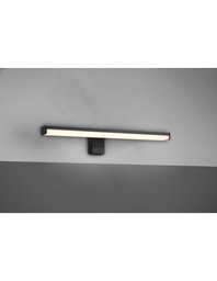 [S-TRIO284114032] Applique LED nera per specchio Lino IP44