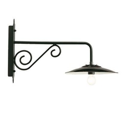 [S-SOV928/16] Applique Lunga Piccola in Grafite Antico