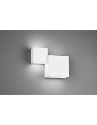 [S-TRIO224910231] Applique doppia emissione LED Miguel Bianco Trio Lighting