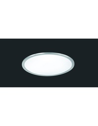 [S-TRIO674094507] Applique Plafoniera Phoenix Led Dimmer Nichel Ø45 cm