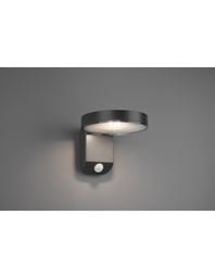 [S-TRIOR22251142] Applique Antracite con Sensore Movimento