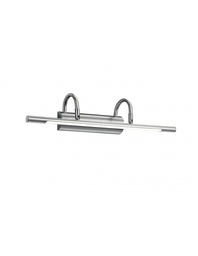 [S-TRIO225210107] Applique Led Orientabile Cuadro Nichel Opaco