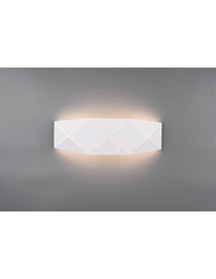 [S-TRIO223510231] Applique Led Rettangolare Bianco L40 cm