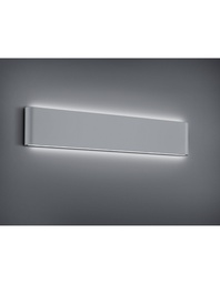 [S-TRIO226460287] Applique Rettangolare Thames II Led Doppia Luce IP54 Alluminio L46 cm