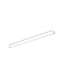 [S-TRIO273271801] Applique LED Sottopensile Acrilico Bianco L77 cm