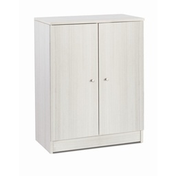 [S-O26200EUK] Armadio multiuso basso con due ante Eucalipto 62x34x h80 cm