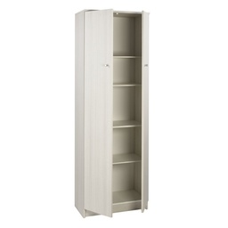 [S-A16800EUK] Armadio Multiuso Due Ante Eucalipto 62x34x h182 cm