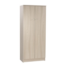 [S-A15800OLK] Armadio multiuso due ante Olmo Chiaro 62x34x h147 cm