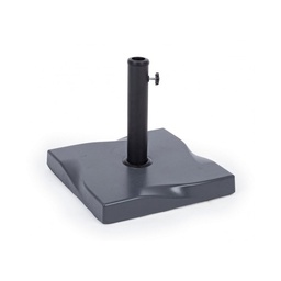 [S-B0795275] Base ombrellone Salonicco Antracite 25 kg - 44.5a x 44.5b x 37.5h