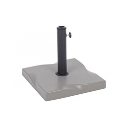 [S-B0795276] Base ombrellone Salonicco caffé 20kg - 41.5a x 41.5b x 37h