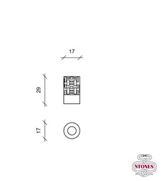 [S-FP/025] Biocamino da tavolo in metallo marrone con vetro temperato e bruciatore in acciaio inossidabile, 16.5x16.5x27 cm