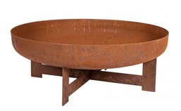 [S-B0782434] Braciere Efesto To Ruggine - Diametro 70 cm x Altezza 26 cm