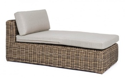[S-B0663172] Chaise longue CORALINE con cuscini